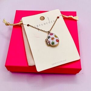 Influence Easter Floral Locket Necklace